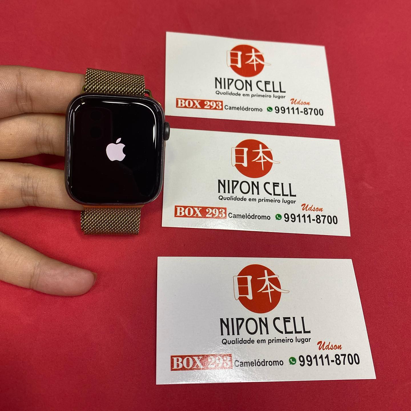 Udson - Proprietário da Nipon Cell - Especialista em assistência técnica
